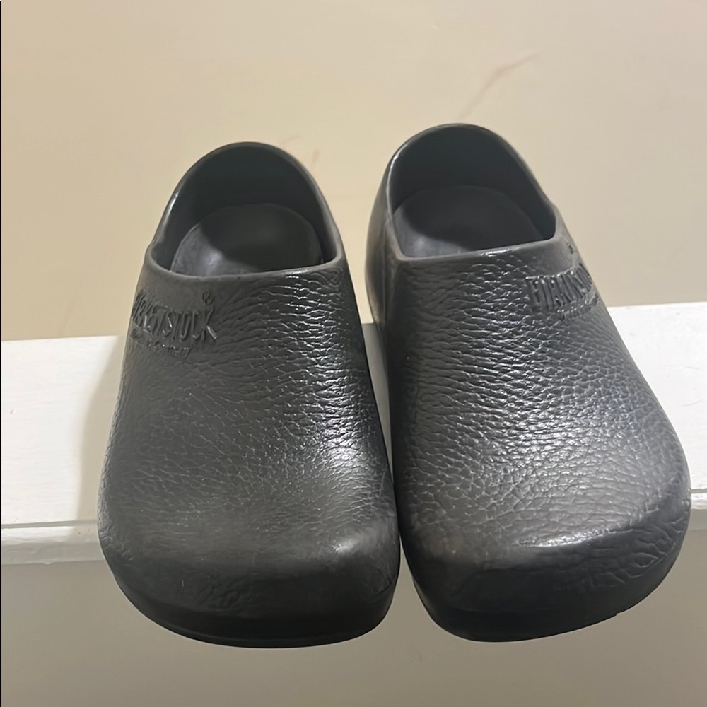 Birkenstock Black Slip-On Clogs